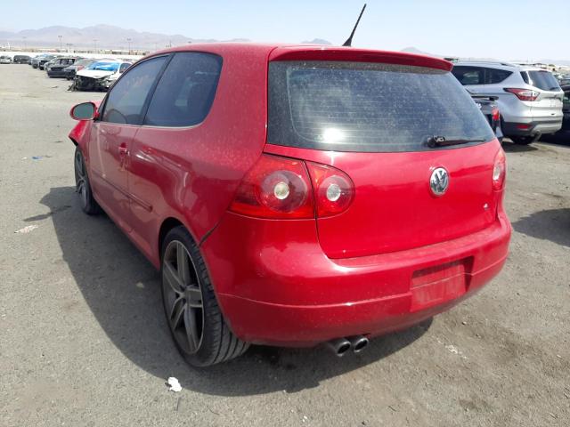 Photo 3 from auction – 2007 VOLKSWAGEN RABBIT with VIN WVWAR71K77W090578