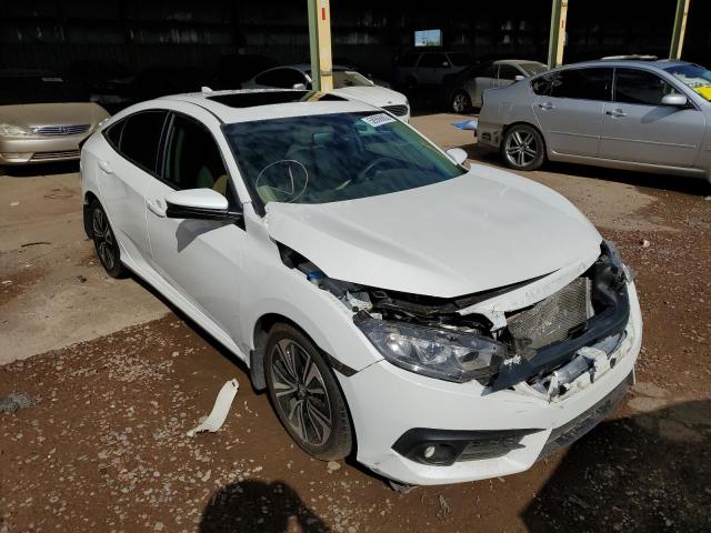 HONDA CIVIC EXL 2017 with VIN 19XFC1F74HE014191 - Photo from auction