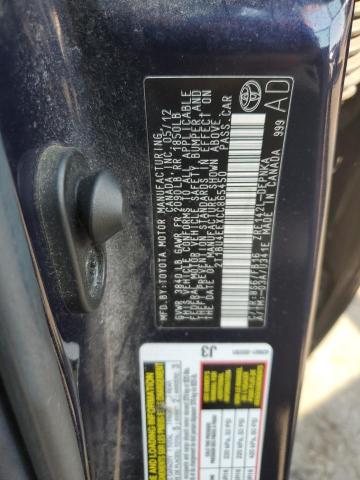 Photo 10 from auction – 2012 TOYOTA COROLLA BA with VIN 2T1BU4EEXCC865450