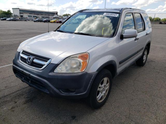 Photo 2 from auction – 2002 HONDA CR-V EX with VIN JHLRD78802C018422