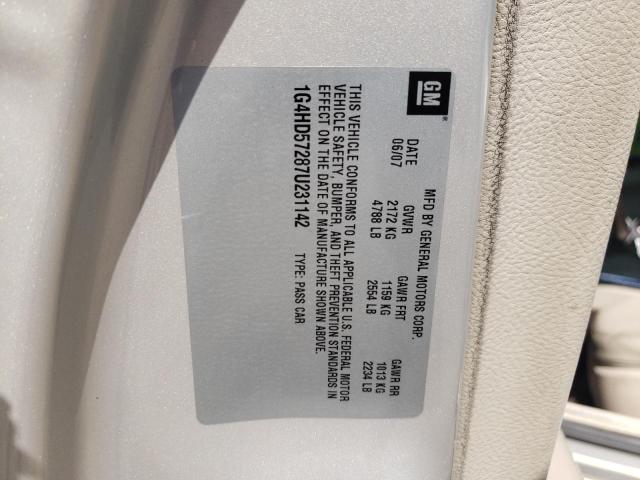 Photo 10 from auction – 2007 BUICK LUCERNE CX with VIN 1G4HD57287U231142