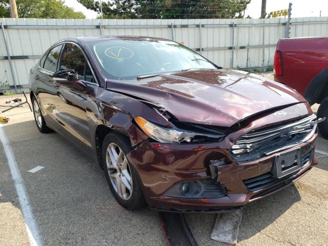 FORD FUSION SE 2013 with VIN 3FA6P0HR3DR243581 - Photo from auction