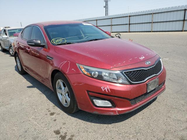 KIA OPTIMA LX 2015 with VIN 5XXGM4A75FG481439 - Photo from auction