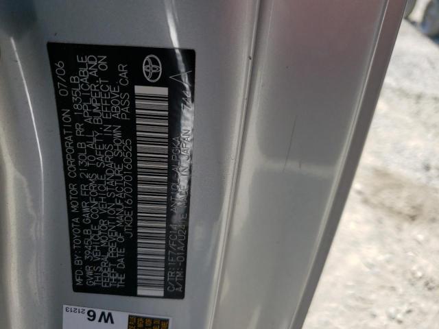 Photo 10 from auction – 2007 TOYOTA SCION TC with VIN JTKDE167070160525