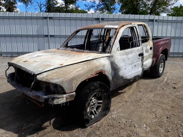 Photo 2 from auction – 2002 DODGE DAKOTA QUA with VIN 1B7HG48N62S709321