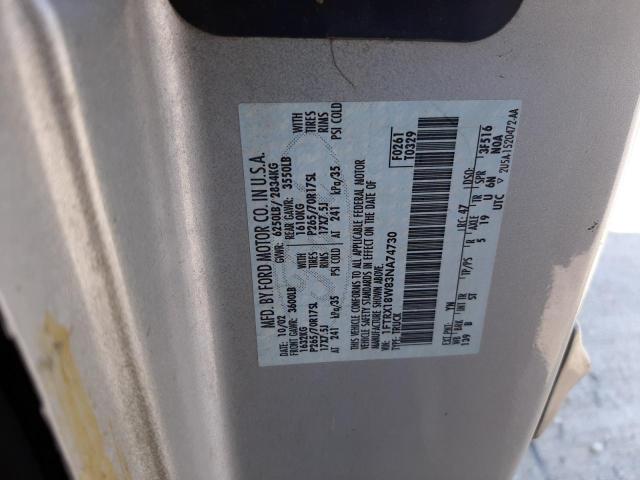 Photo 10 from auction – 2003 FORD F150 with VIN 1FTRX18W83NA74730