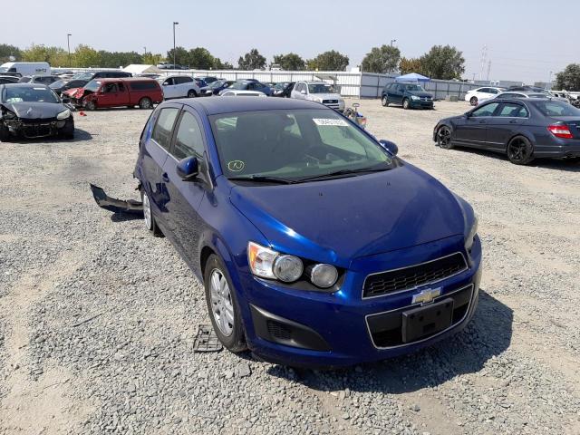 Photo 1 from auction – 2014 CHEVROLET SONIC LT with VIN 1G1JC6SHXE4149459