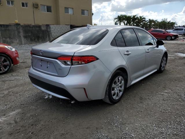 Photo 4 from auction – 2020 TOYOTA COROLLA LE with VIN JTDEPRAE7LJ077642