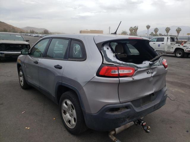 Photo 3 from auction – 2015 JEEP CHEROKEE S with VIN 1C4PJLAB2FW684309