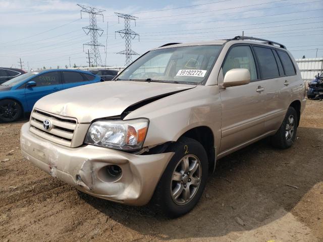 Photo 2 from auction – 2005 TOYOTA HIGHLANDER with VIN JTEGP21A850073634
