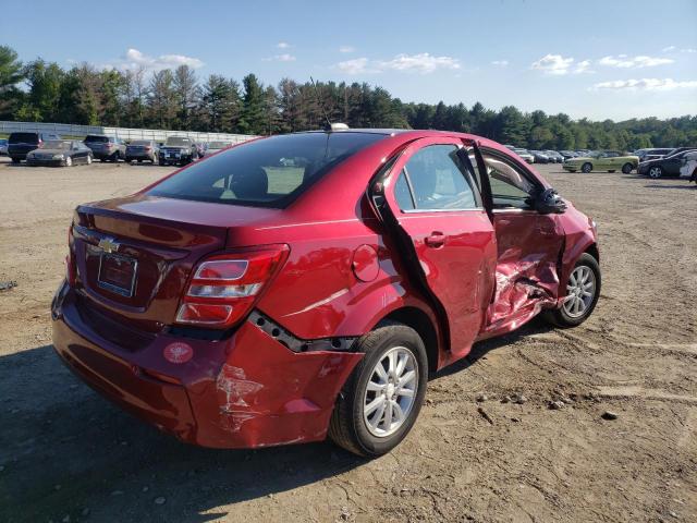 Photo 4 from auction – 2020 CHEVROLET SONIC LT with VIN 1G1JD5SB5L4124310