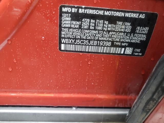 Photo 10 from auction – 2018 BMW X2 XDRIVE2 with VIN WBXYJ5C35JEB19398