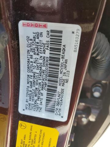 Photo 10 from auction – 2002 LEXUS ES 300 with VIN JTHBF30G620038369