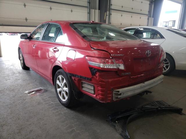 Photo 3 from auction – 2011 TOYOTA CAMRY BASE with VIN 4T1BF3EK1BU700748
