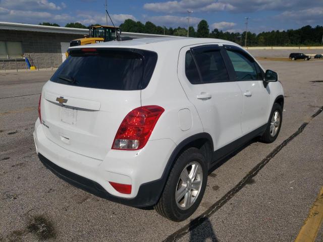 Photo 4 from auction – 2020 CHEVROLET TRAX LS with VIN KL7CJNSB7LB033010