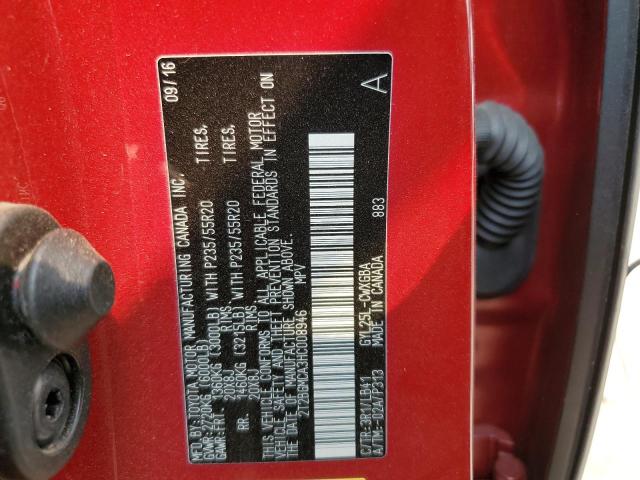 Photo 10 from auction – 2017 LEXUS RX 450H BA with VIN 2T2BGMCA3HC008946