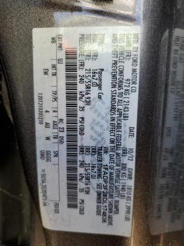 Photo 10 from auction – 2013 FORD FOCUS SE with VIN 1FADP3F28DL174836