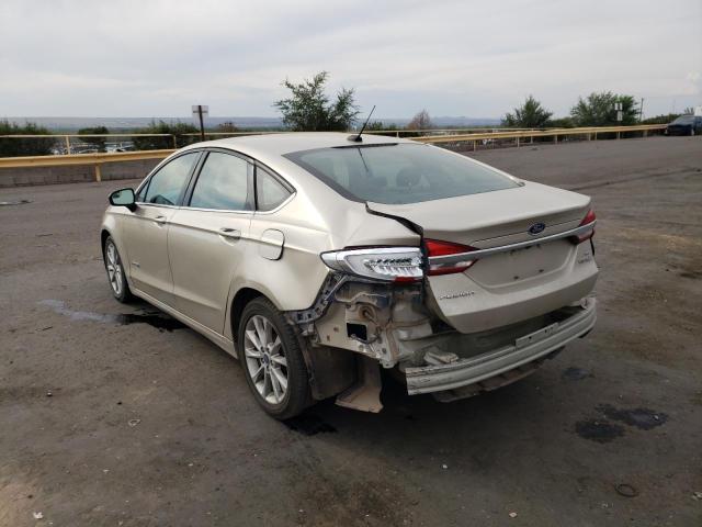 Photo 3 from auction – 2017 FORD FUSION SE with VIN 3FA6P0LU9HR287702
