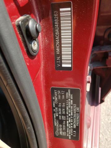 Photo 10 from auction – 2010 HYUNDAI ACCENT GLS with VIN KMHCN4AC8AU488263