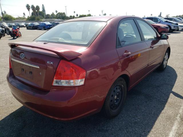 Photo 4 from auction – 2007 KIA SPECTRA EX with VIN KNAFE122075428192