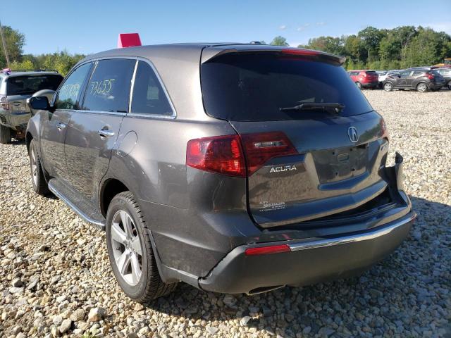 Photo 3 from auction – 2012 ACURA MDX with VIN 2HNYD2H23CH540798