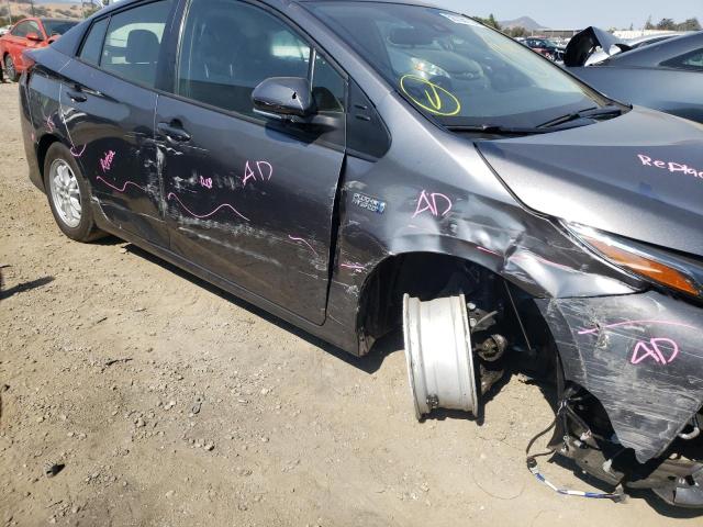 Photo 9 from auction – 2021 TOYOTA PRIUS PRIM with VIN JTDKAMFP7M3170667