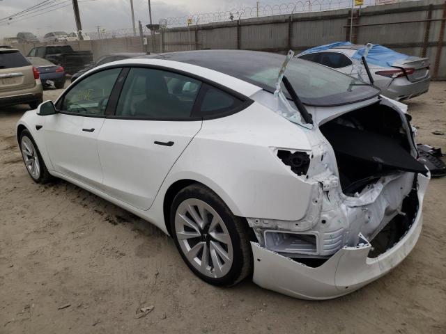 Photo 3 from auction – 2022 TESLA MODEL 3 with VIN 5YJ3E1EA9NF144144