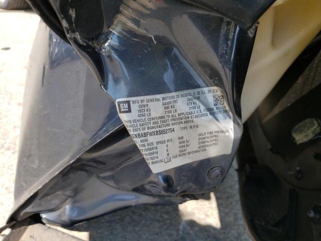 Photo 10 from auction – 2011 CHEVROLET HHR LT with VIN 3GNBABFWXBS652754