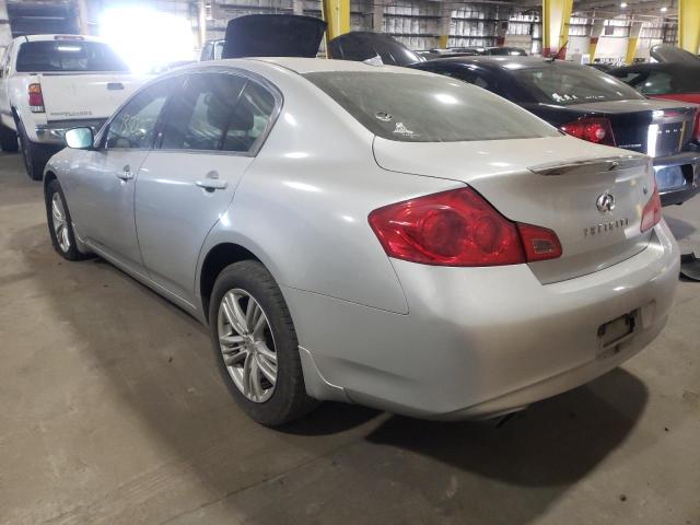 Photo 3 from auction – 2011 INFINITI G25 with VIN JN1DV6AR8BM652415