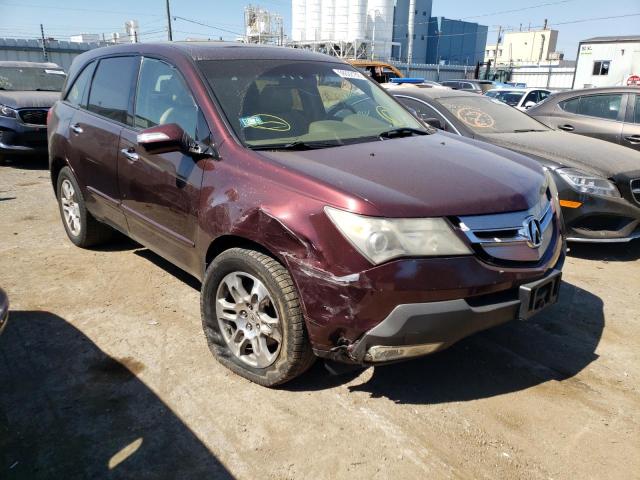 ACURA MDX TECHNO 2008 with VIN 2HNYD28328H523569 - Photo from auction