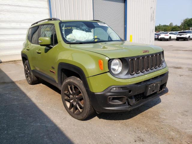 JEEP RENEGADE L 2016 with VIN ZACCJBBTXGPC99739 - Photo from auction