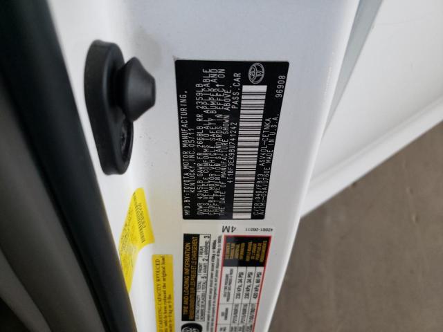 Photo 10 from auction – 2011 TOYOTA CAMRY BASE with VIN 4T1BF3EK9BU741242