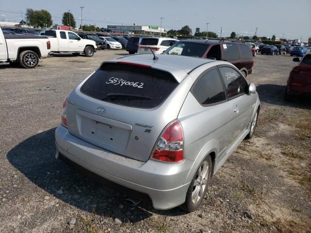 Photo 4 from auction – 2007 HYUNDAI ACCENT BAS with VIN KMHCN35C87U040778