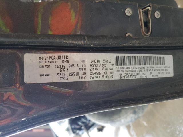 Photo 10 from auction – 2020 JEEP CHEROKEE L with VIN 1C4PJMLB7LD584071
