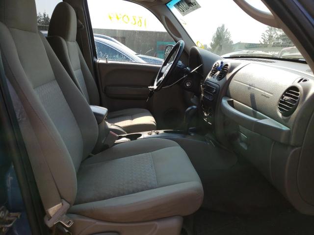 Photo 5 from auction – 2005 JEEP LIBERTY SP with VIN 1J4GL48K65W614147