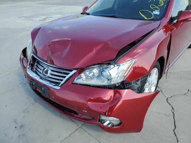 Photo 9 from auction – 2010 LEXUS ES 350 with VIN JTHBK1EG3A2348541