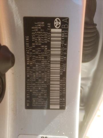 Photo 10 from auction – 2016 TOYOTA COROLLA L with VIN 5YFBURHE5GP432570