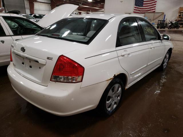 Photo 4 from auction – 2008 KIA SPECTRA EX with VIN KNAFE122X85531105
