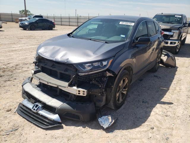Photo 2 from auction – 2017 HONDA CR-V LX with VIN 7FARW5H38HE011606