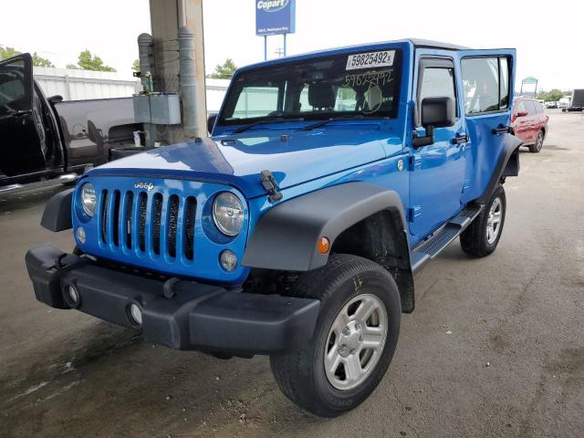 Photo 2 from auction – 2015 JEEP WRANGLER with VIN 1C4BJWKG3FL753256