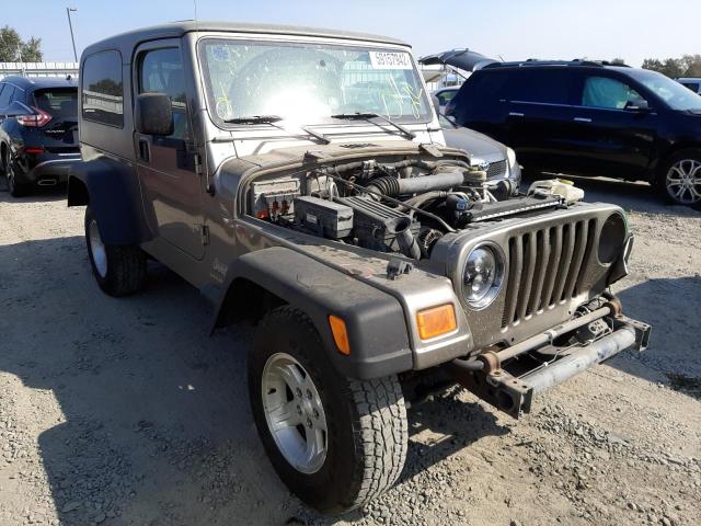 JEEP WRANGLER / 2005 with VIN 1J4FA44S05P358606 - Photo from auction