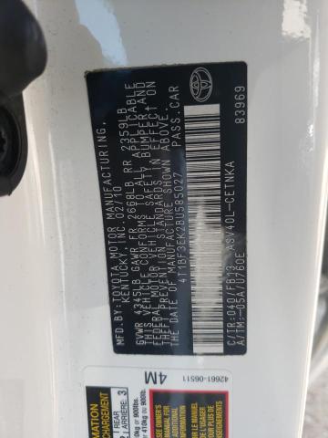 Zdjęcie 10 z aukcji – 2011 TOYOTA CAMRY BASE z VIN 4T1BF3EK2BU585027