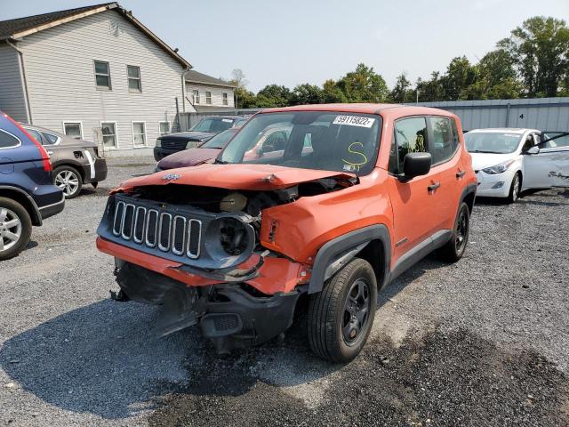 Photo 2 from auction – 2016 JEEP RENEGADE with VIN ZACCJBAW1GPC58864