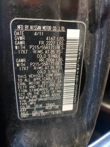 Photo 10 from auction – 2011 NISSAN JUKE S with VIN JN8AF5MV6BT020202