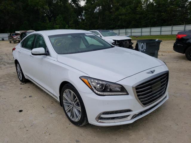 Photo 1 from auction – 2018 GENESIS G80 BASE with VIN KMHGN4JE7JU262640