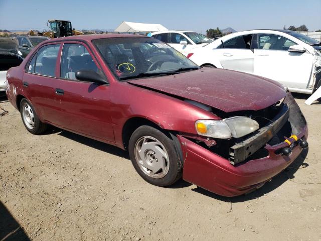 TOYOTA COROLLA VE 2000 with VIN 1NXBR12E1YZ324314 - Photo from auction