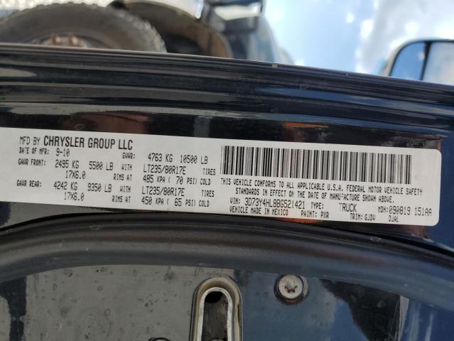 Photo 10 from auction – 2011 DODGE RAM 3500 with VIN 3D73Y4HL8BG521421