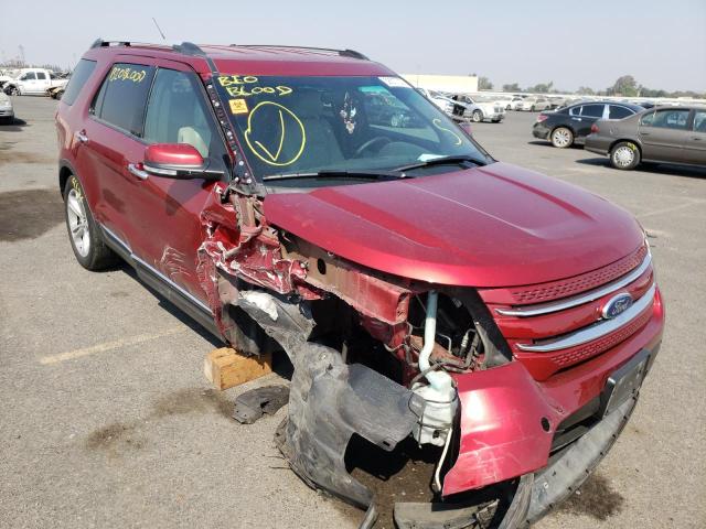 FORD EXPLORER L 2015 with VIN 1FM5K7F87FGC26182 - Photo from auction