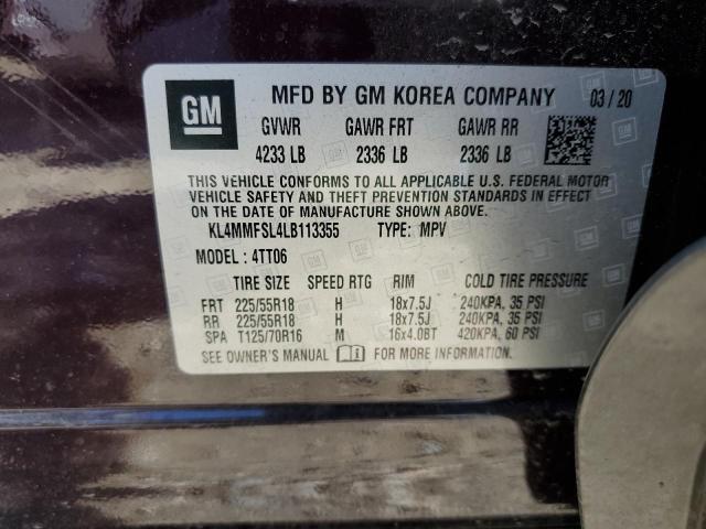 Photo 10 from auction – 2020 BUICK ENCORE GX with VIN KL4MMFSL4LB113355
