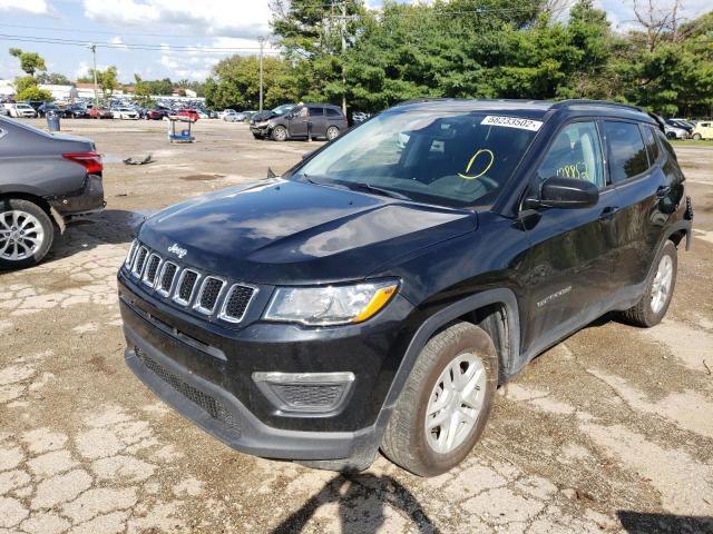 Photo 2 from auction – 2018 JEEP COMPASS SP with VIN 3C4NJCAB5JT441292